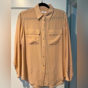 Equipment silk blouse - size small